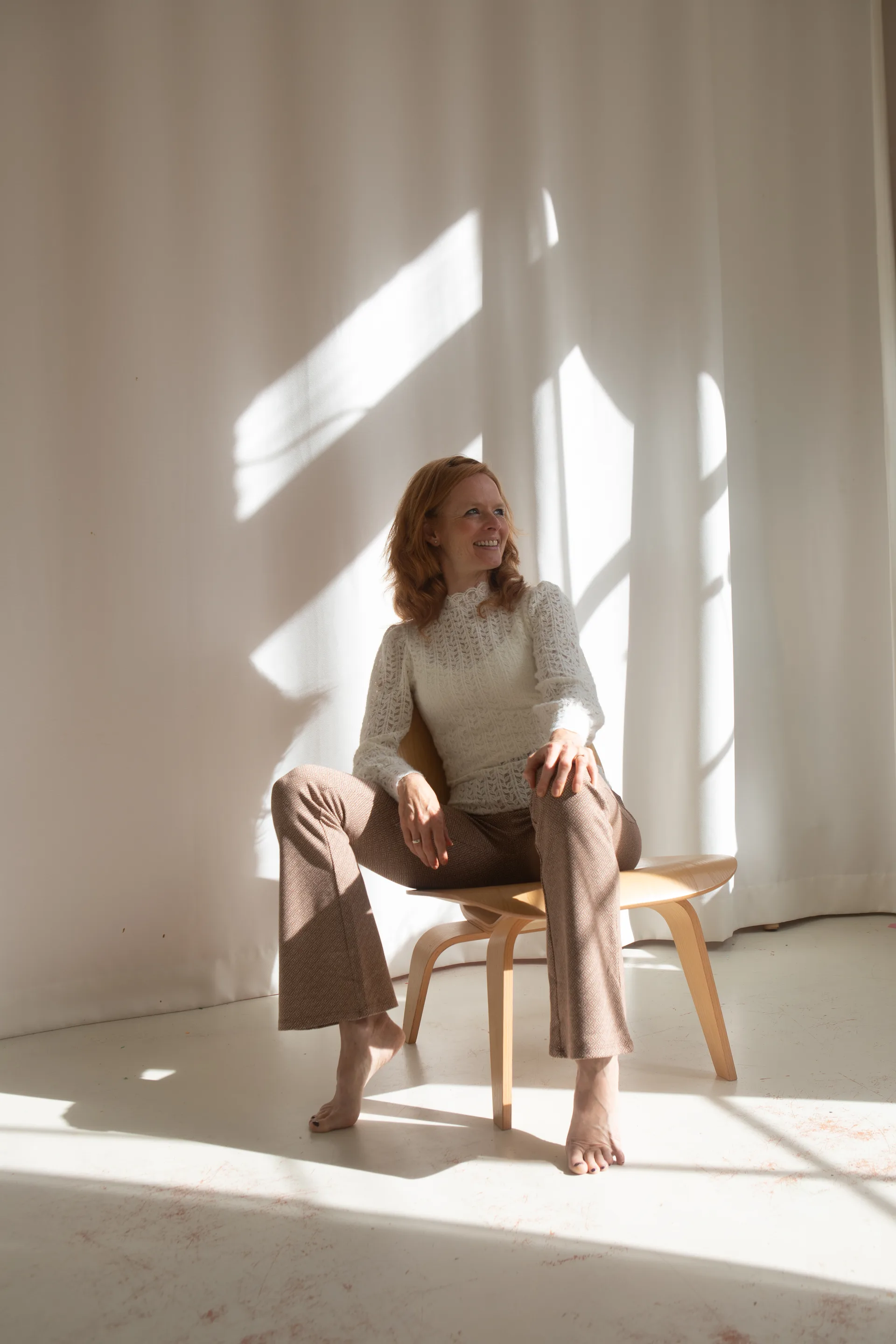 Chantal, ingetogen portret